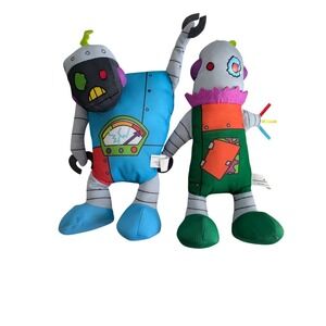 ZombieBots Plush Toy Robot‎ Duo